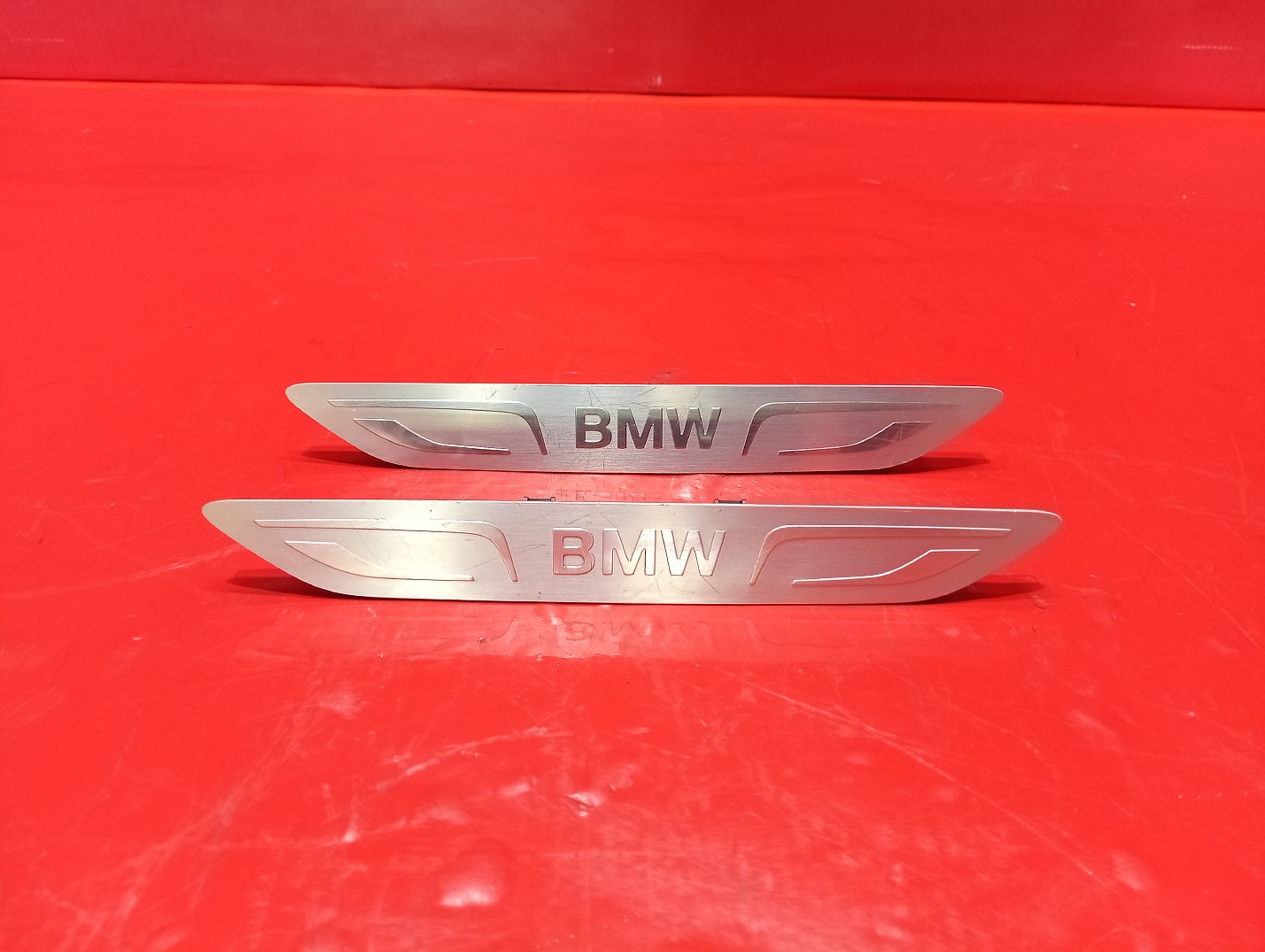 Накладка декоративна на поріг BMW X5 F15 (2013-2018) - 1