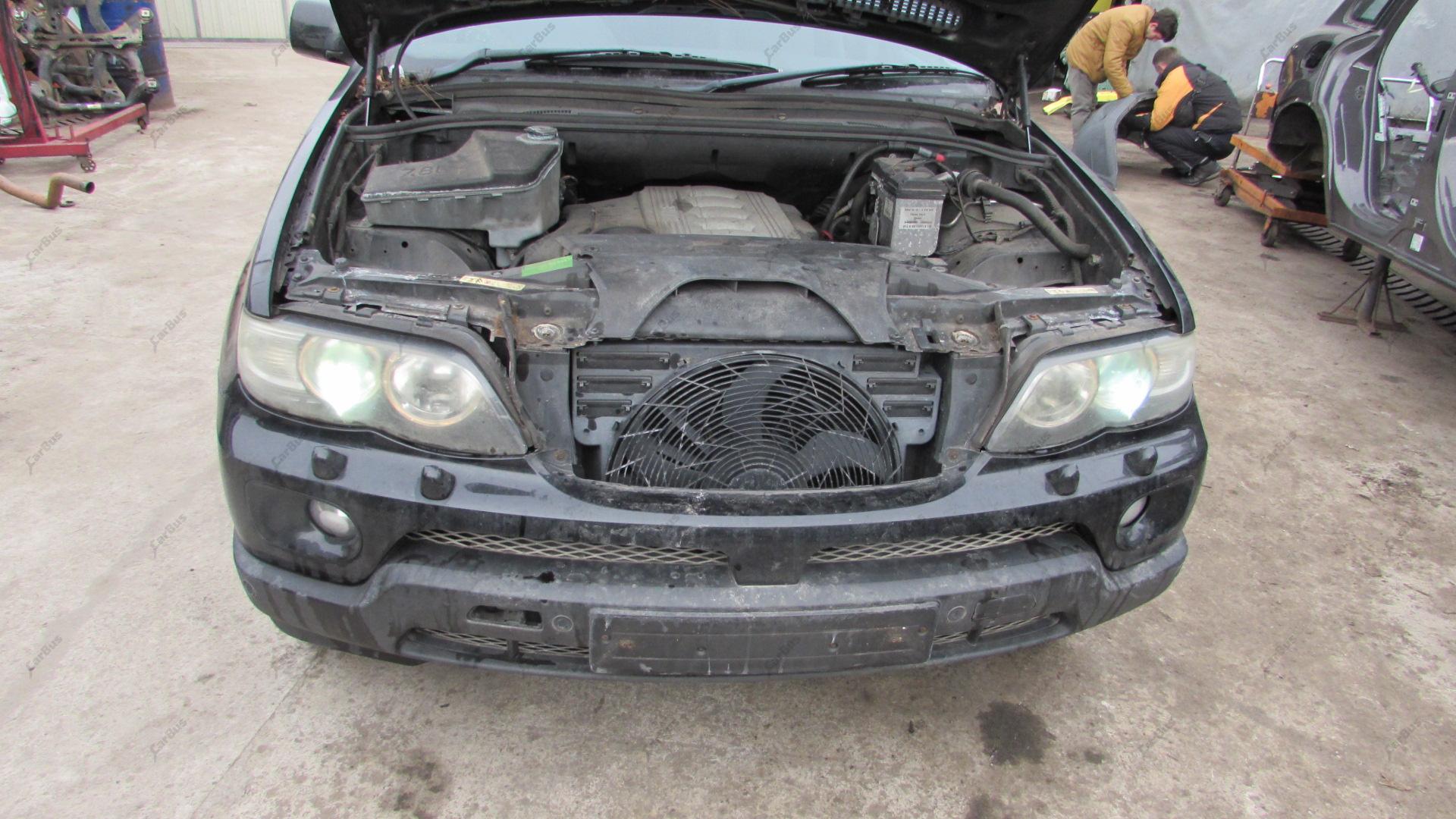 Вентилятор радиатора кондиционера BMW X5 E53 (2003-2006) рестайл - 1