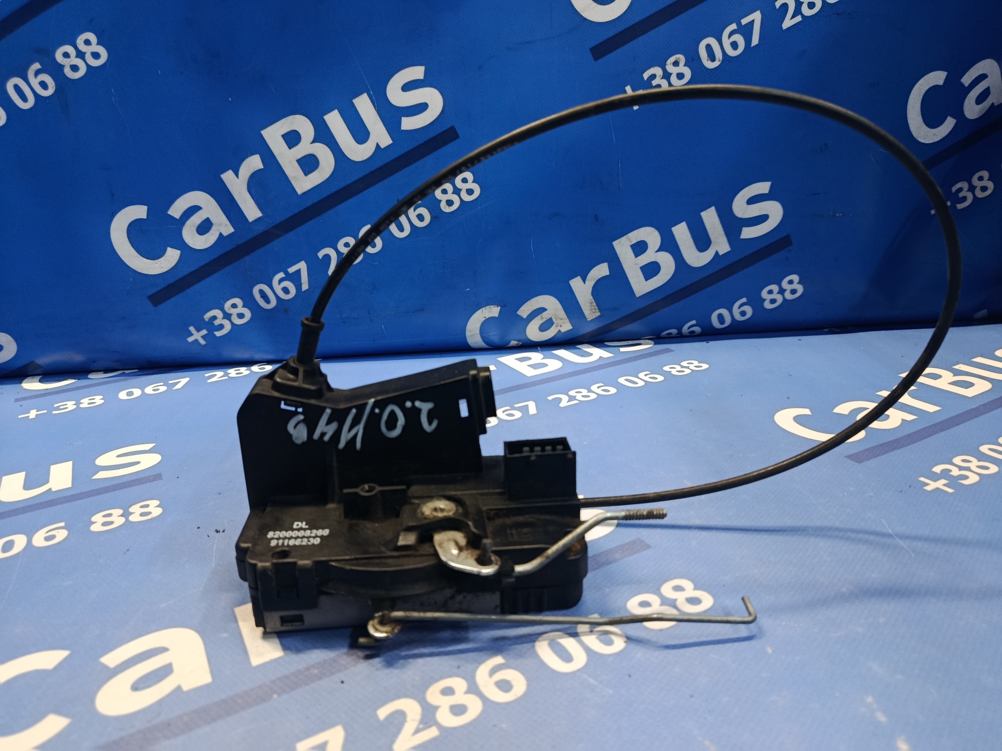 Замок дверей передньої лівої Renault Trafic II, Opel Vivaro II, Nissan Primastar II (2006-2014) рестайл - 1