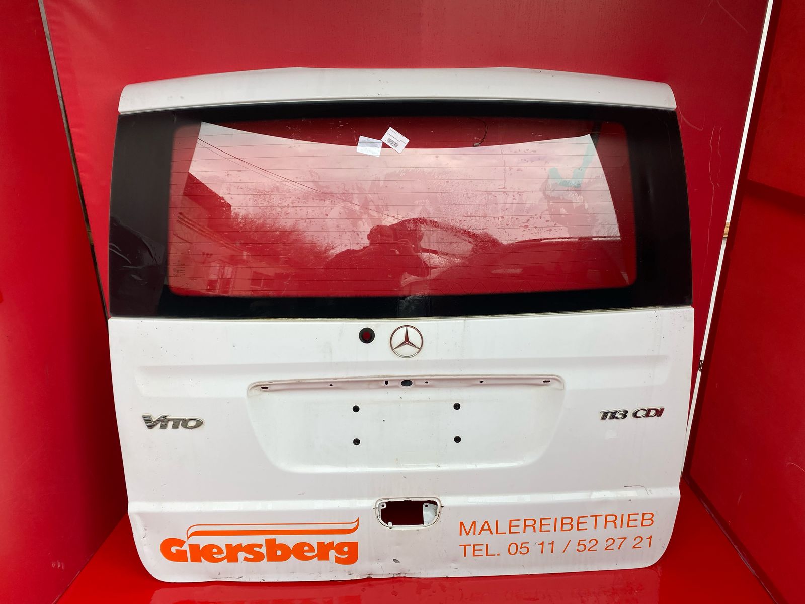 Кришка багажника (двері) Mercedes-Benz Vito W 639 (2010-2014) рестайл - 1