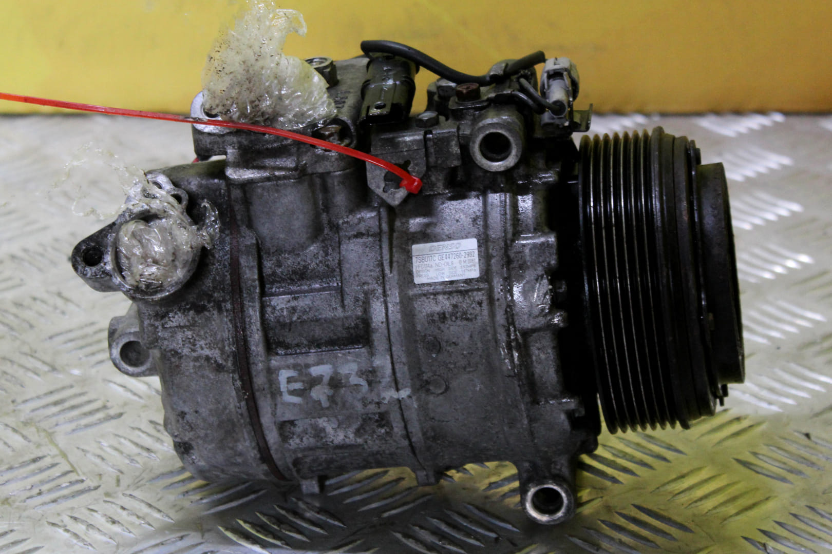 Компрессор кондиционера BMW X5 E70 (2010-2013) рестайл - 1