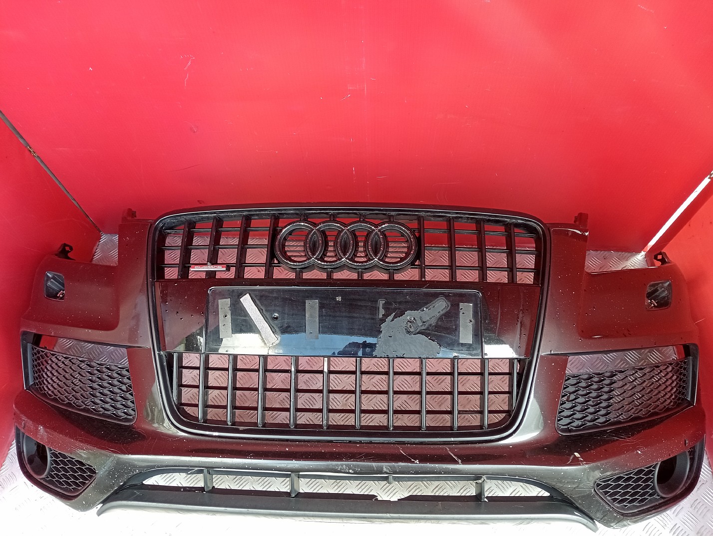 Бампер передний Audi Q7 (2010-2015) - 1