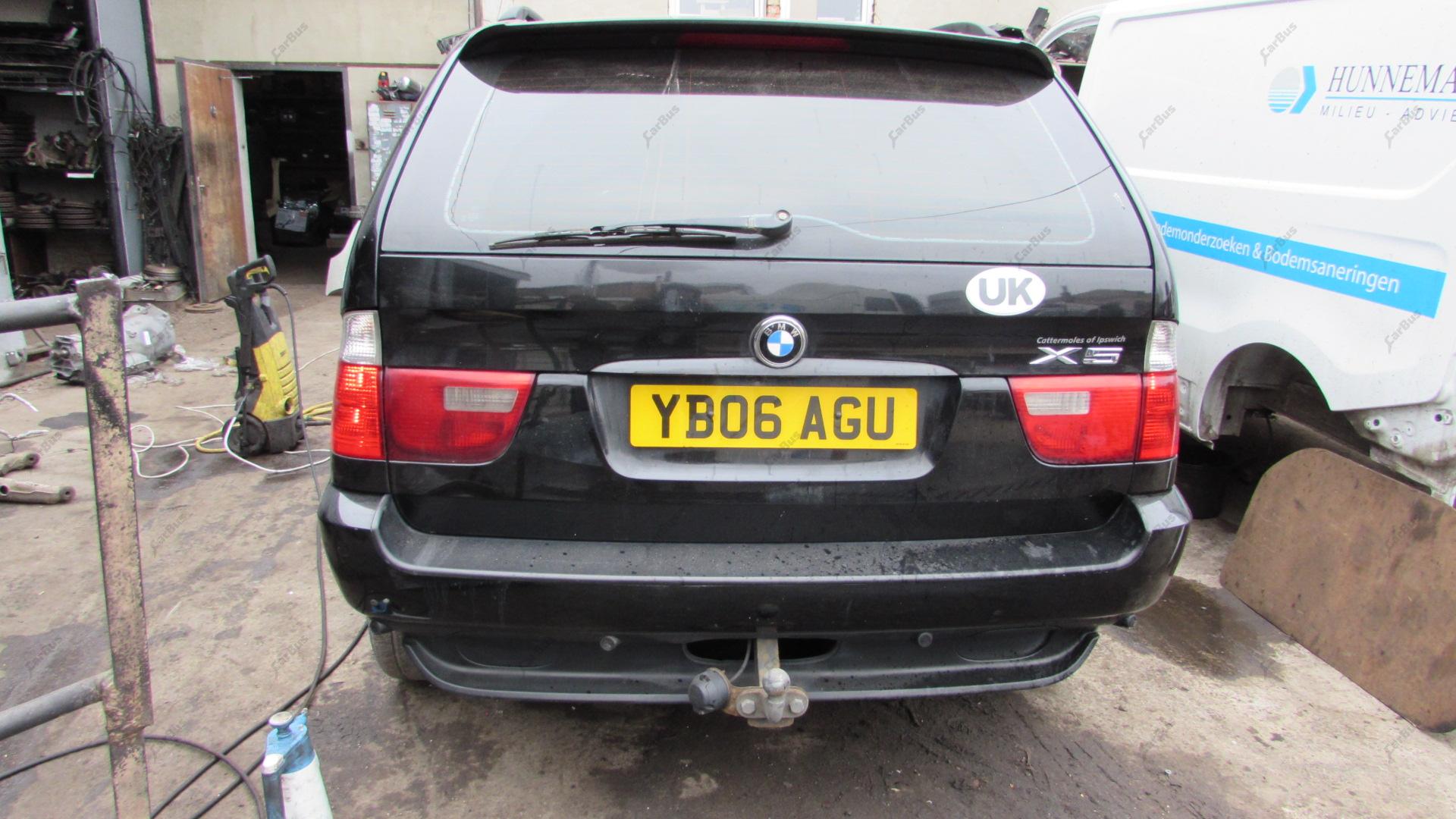 Бампер задний BMW X5 E53 (2003-2006) рестайл - 1