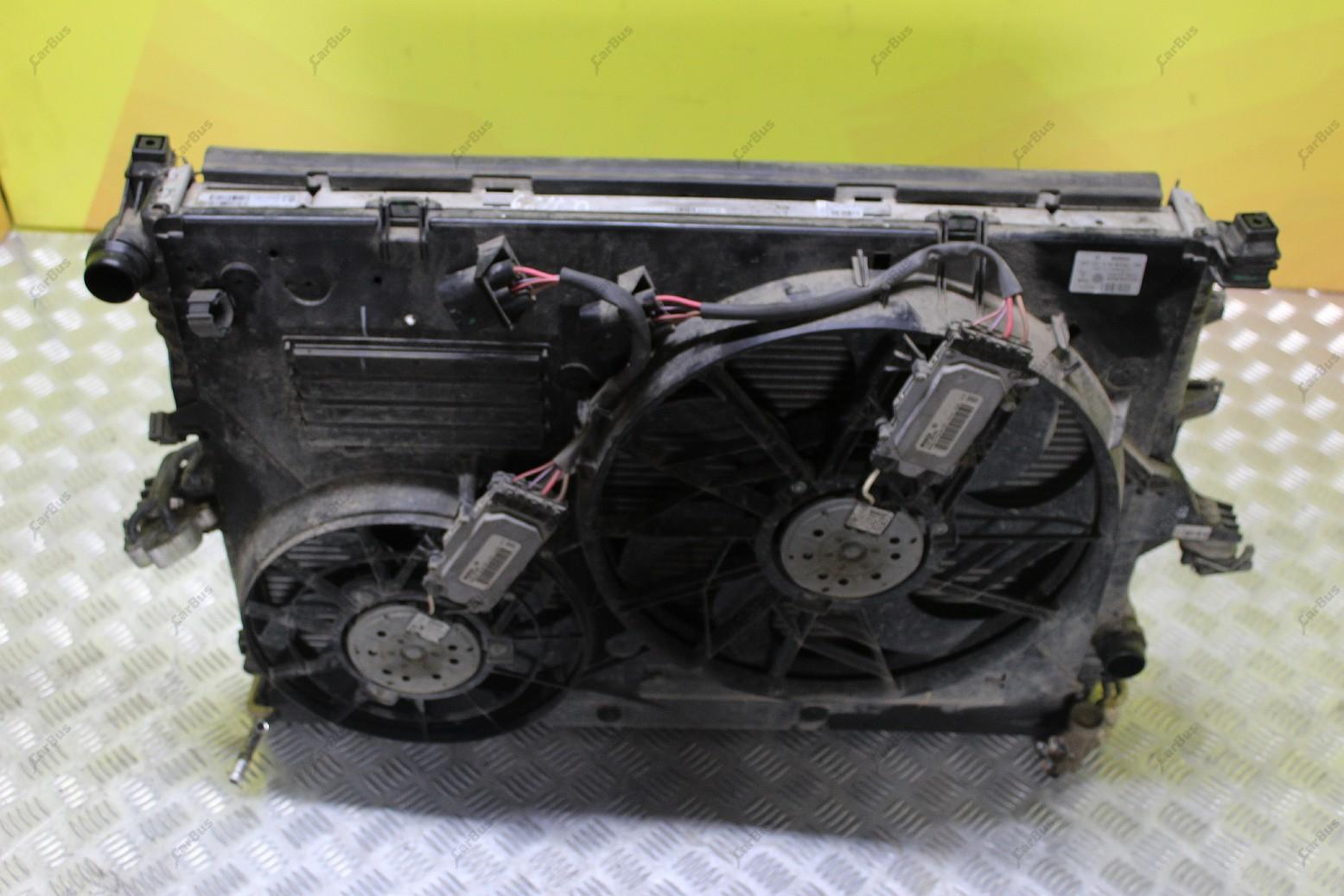 Диффузор (кожух вентилятора) Audi Q7 (2010-2015) - 1