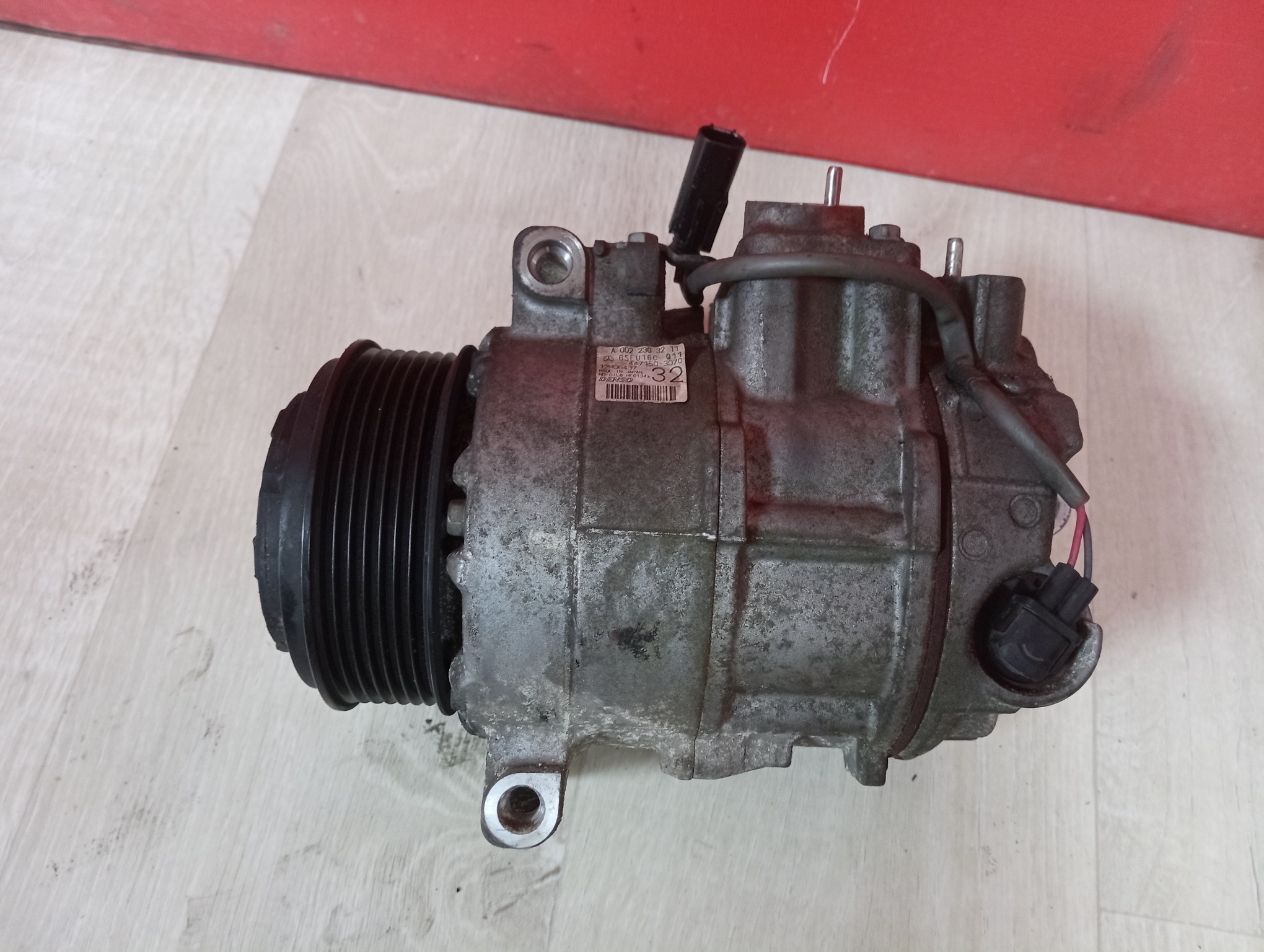 Компресор кондиціонера E-class W212 - 1