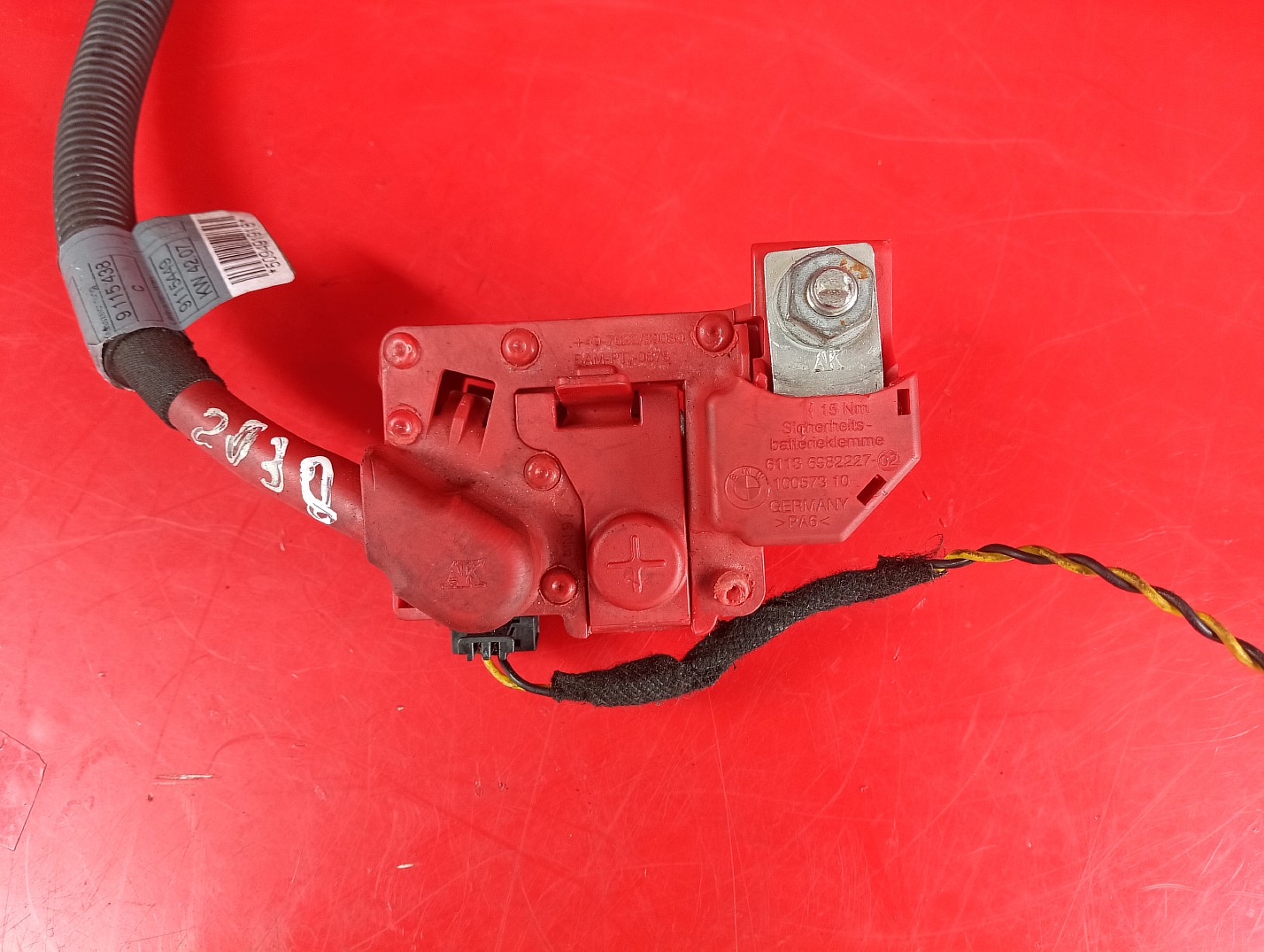 Клема акумулятора плюс BMW X5 E70 (2007-2010) дорестайл - 1