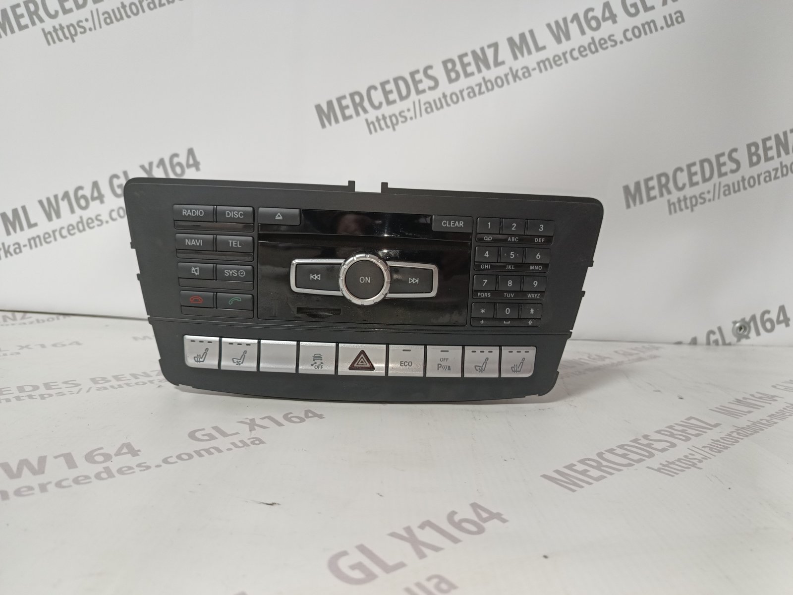 Магнитола Mercedes ML W166 (з 2011) - 1