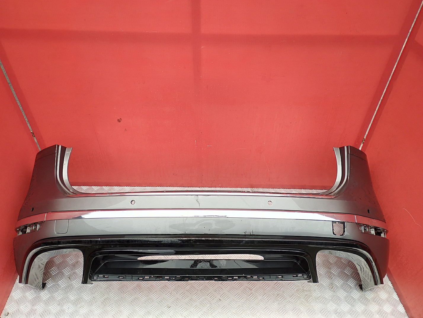 Бампер задній Volkswagen Touareg FL (2015-2018) - 1