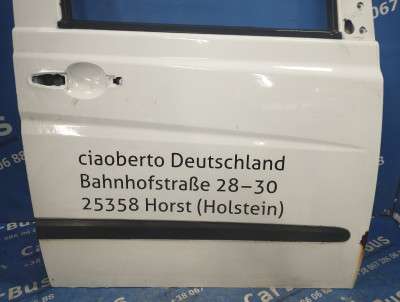 Двері передні праві Mercedes-Benz Vito W 639 (2003-2010) дорестайл