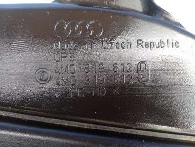 Повітропровід обігрівача (патрубки від пічки по салону) Porsche Cayenne 3 9Y0 PO536 ( 2017 - 2023)