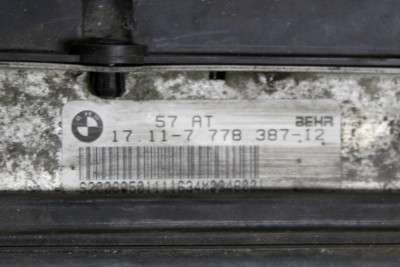 Касета радіаторів BMW X5 E53 (2003-2006) рестайл