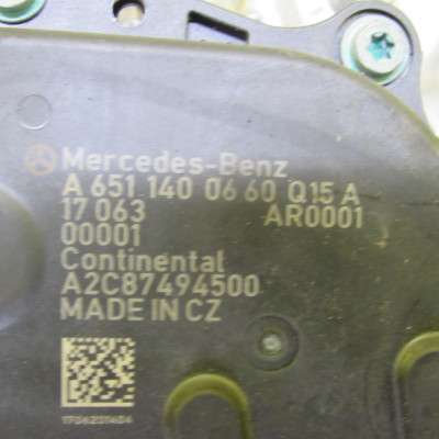 Клапан EGR Mercedes-Benz Sprinter W 906 (2006-2014) дорестайл