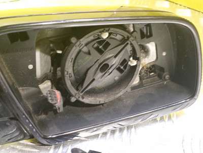 Зеркало двери боковое правое BMW 5 E60 (2003-2009)