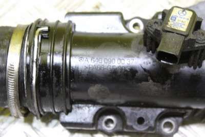 Патрубок інтеркулера Mercedes-Benz Vito W 639 (2003-2010) дорестайл