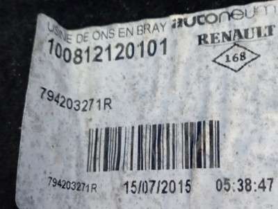 Полка салону Renault Zoe (2012-2019)