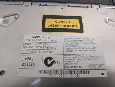 Ченджер компакт дисков CD-ченджер BMW X5 E70 (2007-2010) дорестайл
