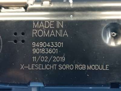 Плафон салону (ліхтар) BMW X7 G07 (2018-2022)