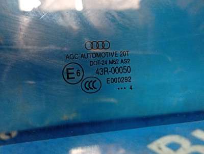 Стекло боковой двери передней правой Audi Q5 (2014-2017) LCI