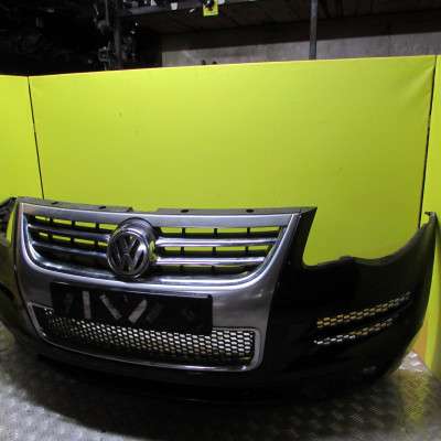 Бампер передній Volkswagen Touareg (2007-2010) рестайл - 5