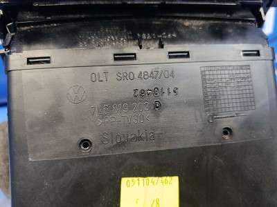 Дефлектор обдування салону Volkswagen Touareg (2003-2006) дорестайл