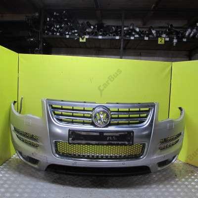 Бампер передній Volkswagen Touareg (2007-2010) рестайл