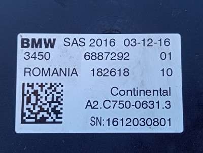 Блок керування кута поворота руля (SAS) BMW 5 G30 (2016-2023)
