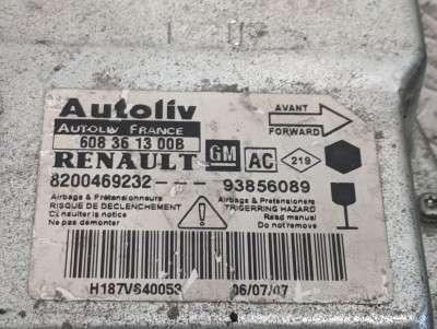Блок керування подушками безпеки Renault Trafic II, Opel Vivaro II, Nissan Primastar II (2006-2014) рестайл
