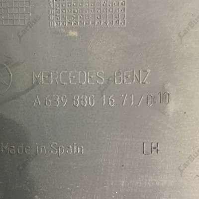 Клык (угол) бампера левый Mercedes-Benz Vito W 639 (2003-2010) дорестайл