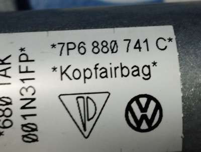 Подушка безпеки бокова (шторка) Volkswagen Touareg FL (2015-2018)