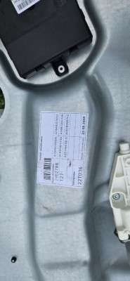 Стеклоподъемник электрический двери передней левой Mercedes ML W164 (2005-2011)