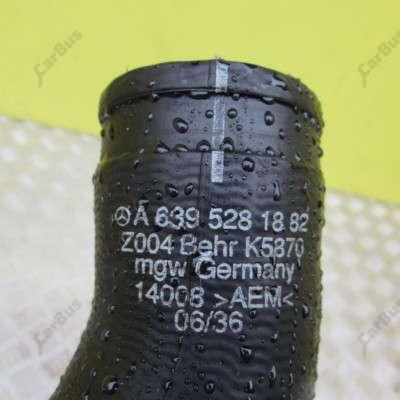 Патрубок інтеркулера Mercedes-Benz Vito W 639 (2003-2010) дорестайл