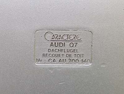 Спойлер Audi Q7 (2006-2009)