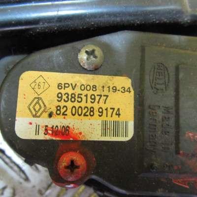 Педаль газу Renault Trafic II, Opel Vivaro II, Nissan Primastar II (2006-2014) рестайл