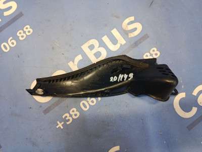 Накладка декоративна (молдинг) лобового скла Renault Trafic II, Opel Vivaro II, Nissan Primastar II (2006-2014) рестайл
