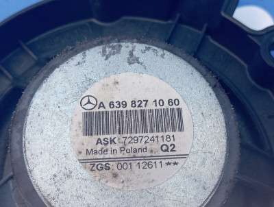 Динамик Mercedes-Benz Vito W 639 (2010-2014) рестайл