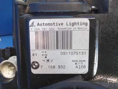 Фара передня права BMW X5 E70 (2007-2010) дорестайл