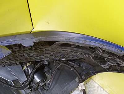 Бампер передній Volkswagen Touareg (2007-2010) рестайл