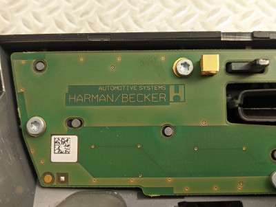 Панель керування CD Radio BMW X5 E70 (2007-2010) дорестайл