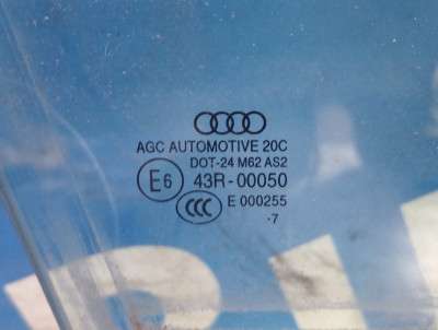 Стекло боковой двери передней левой Audi Q7 4M(2015-2020)