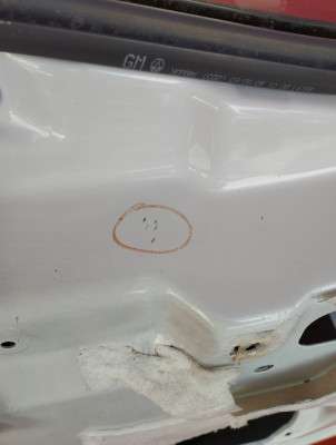 Дверь передняя левая Renault Trafic II, Opel Vivaro II, Nissan Primastar II (2006-2014) рестайл