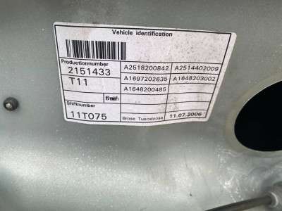 Дверь передняя правая Mercedes GL X164