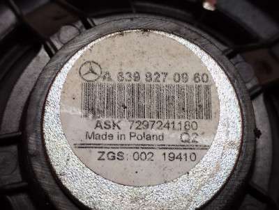 Динамік Mercedes-Benz Vito W 639 (2010-2014) рестайл