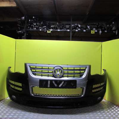 Бампер передній Volkswagen Touareg (2007-2010) рестайл - 2