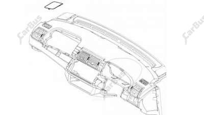Декоративна накладка на торпедо BMW X5 E53 (2003-2006) рестайл