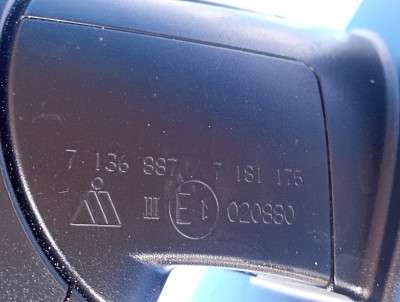 Дзеркало дверей бічне праве BMW X5 E70 (2007-2010) дорестайл
