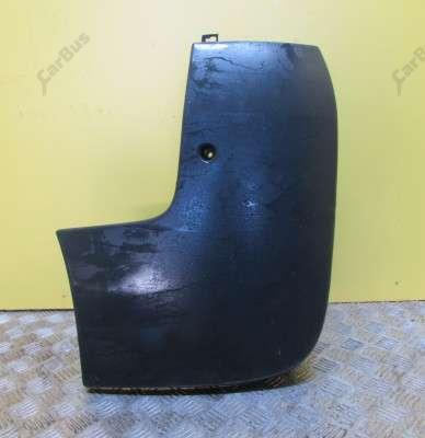 Клык (угол) бампера левый Renault Trafic II, Opel Vivaro II, Nissan Primastar II (2006-2014) рестайл