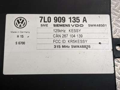 Блок комфорту KESSY Volkswagen Touareg (2007-2010) рестайл