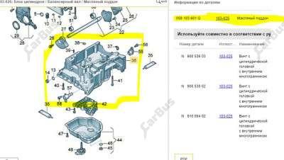 Двигун для розукомплектації Volkswagen Touareg NF (2010-2014)