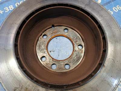 Диск тормозной задний Volkswagen Touareg (2003-2006) дорестайл