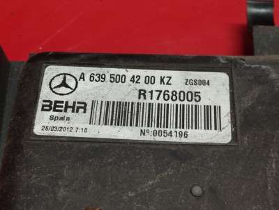 Дифузор (кожух вентилятора) Mercedes-Benz Vito W 639 (2010-2014) рестайл